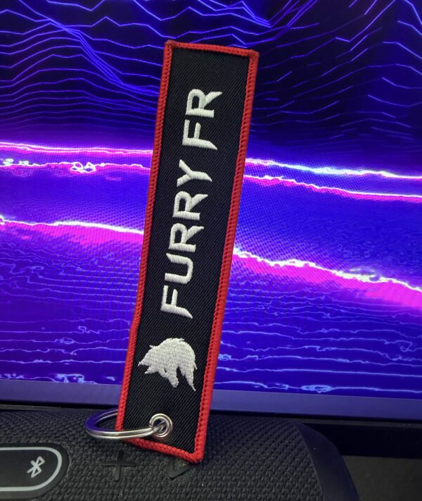 Porte clé "Banderole" FURRY FR – Image 3