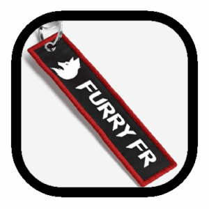 Porte clé "Banderole" FURRY FR